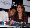 Abhishek Bachchan and Aishwarya Rai at the Press Conference of Movie "Raavan"